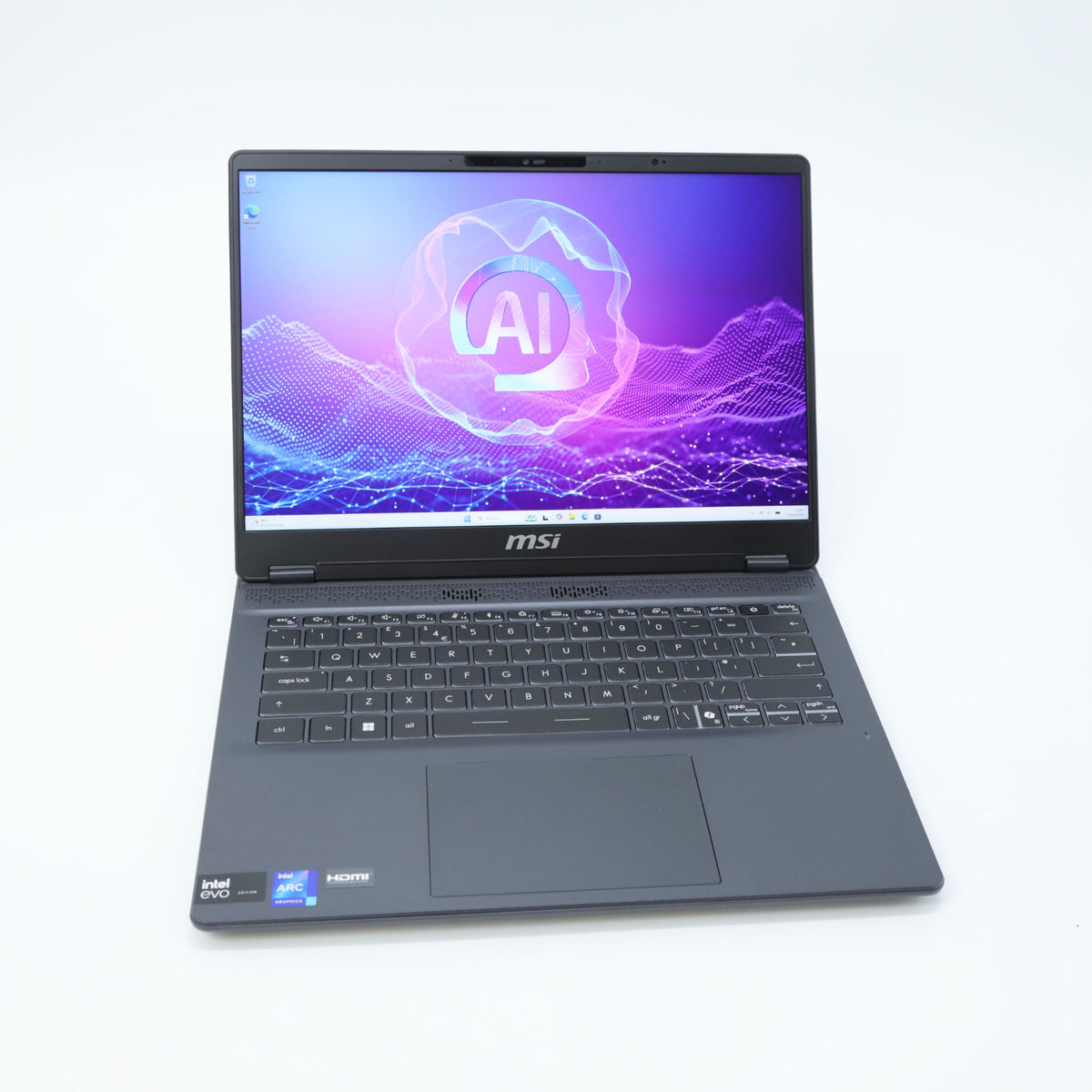 MSI Prestige 14 AI Laptop: Intel Ultra 5 135H, 16GB RAM 512GB SSD, Warranty VAT