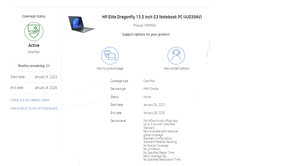 HP Elite Dragonfly G3 Laptop: 12th Gen i7, 16GB RAM 512GB SSD, Iris Xe, Warranty - GreenGreen Store