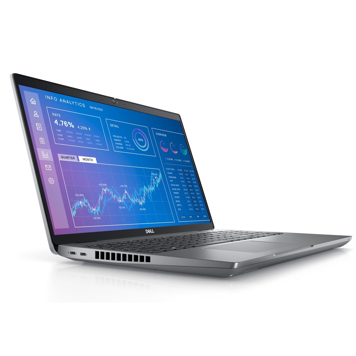 Dell Precision 3571 Laptop: Core i7-12800H 512GB 32GB NVIDIA T600 Warranty VAT - GreenGreenStore