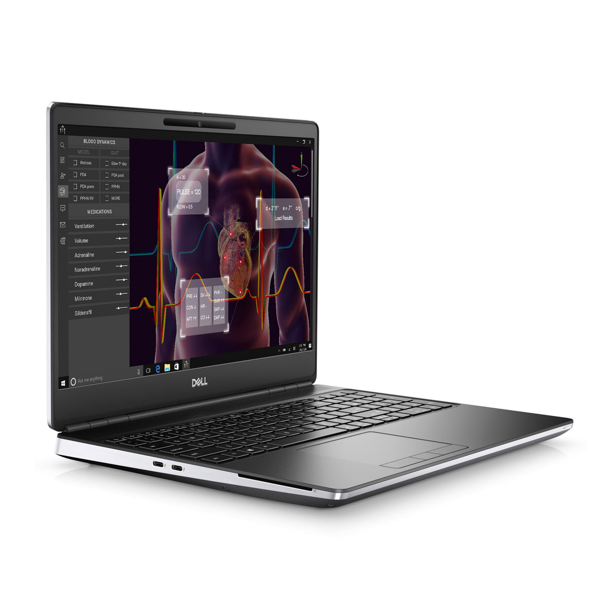 Dell Precision 7550 Laptop: Core i9-10885H, 64GB, 2TB, NVIDIA RTX, Warranty, VAT - GreenGreen Store