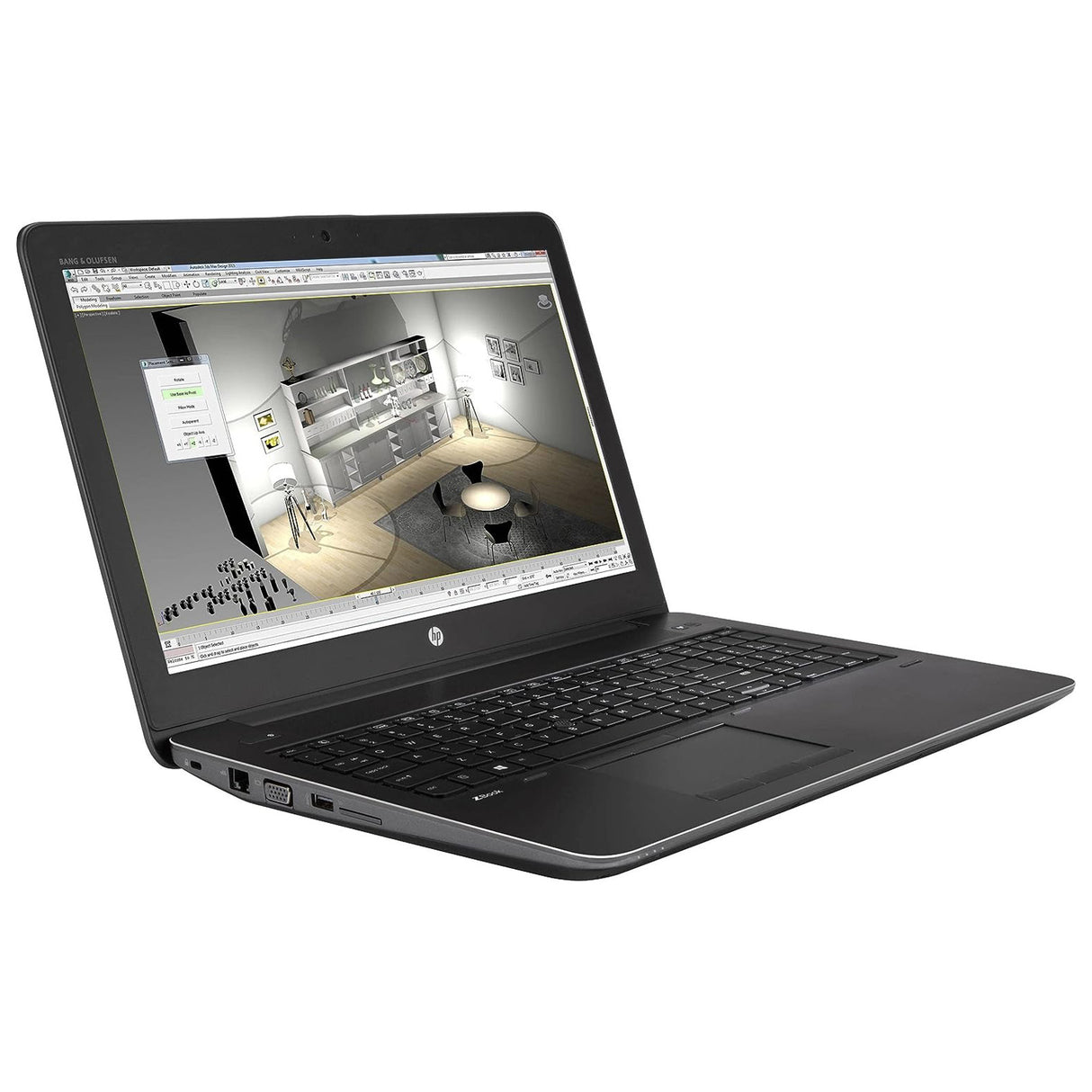 HP ZBook 15 G4 CAD Laptop: i7-7820HQ, 32GB RAM, 512+1TB SSD, M2200, Warranty - GreenGreen Store