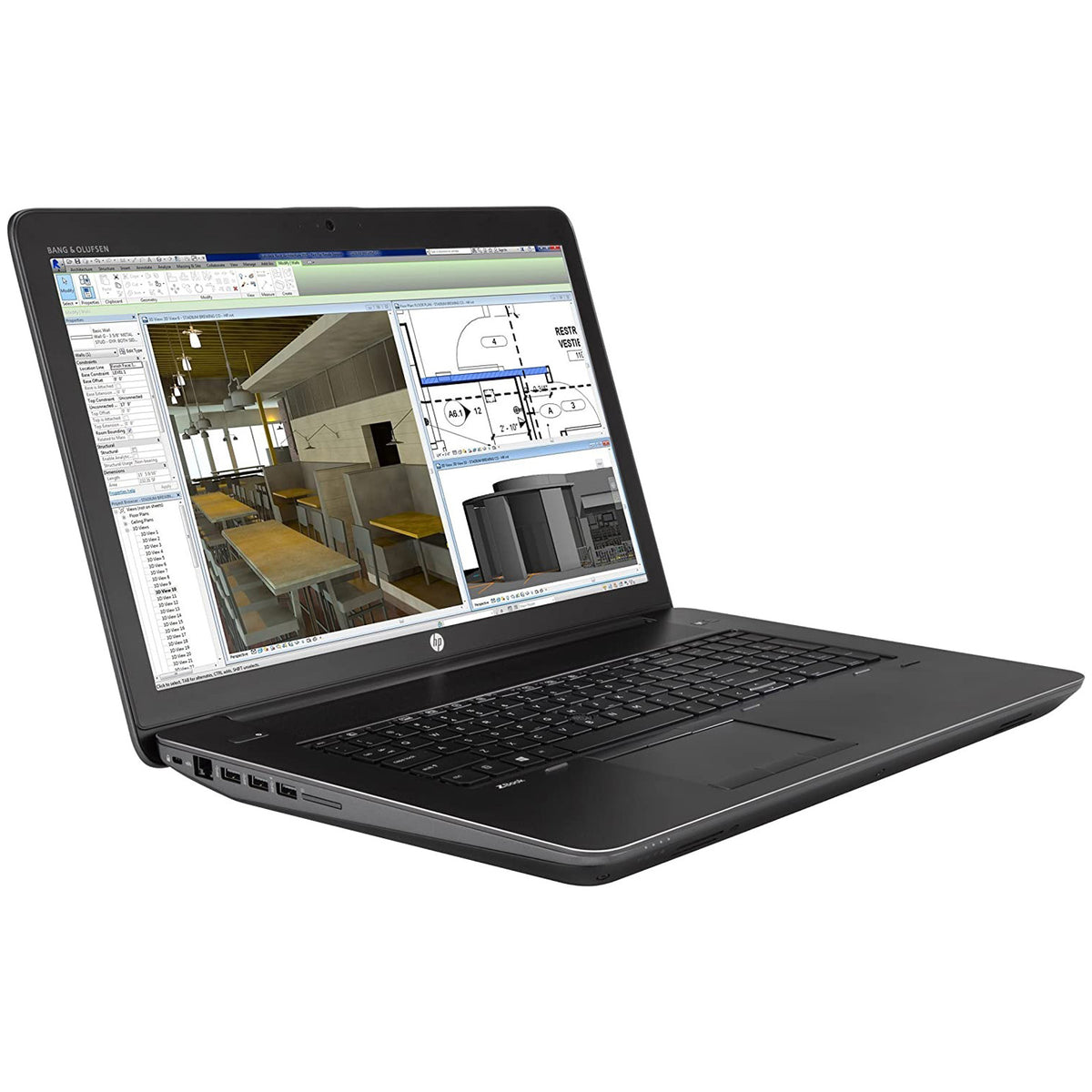 HP ZBook 17 G3 CAD Laptop: Intel i7-6820HQ, 32GB, 256GB, M3000M, Warranty, VAT - GreenGreen Store