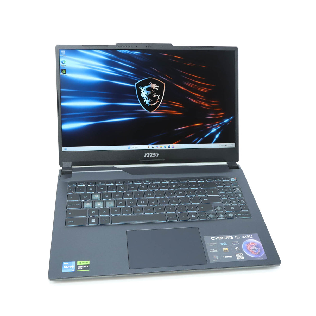 MSI Cyborg 15 A13U Gaming Laptop Core i5-13420H 512GB 16GB RTX 3050 Warranty VAT - GreenGreenStore