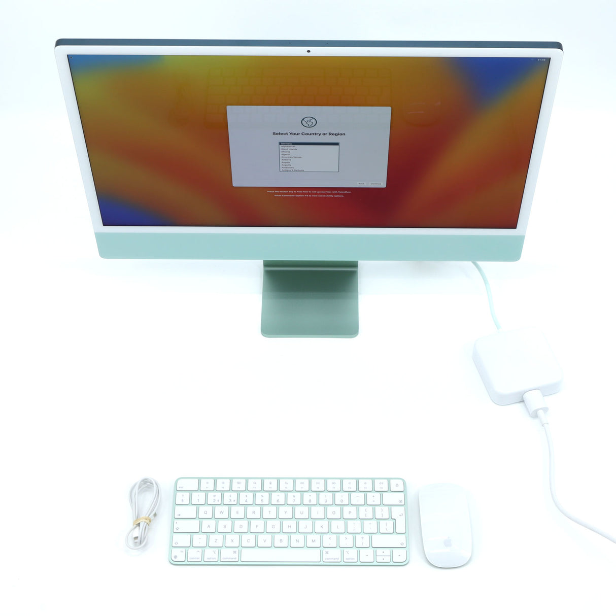 Apple iMac 2021 24": M1 Chip Green, 8GB RAM 256GB SSD Warranty, VAT - GreenGreen Store