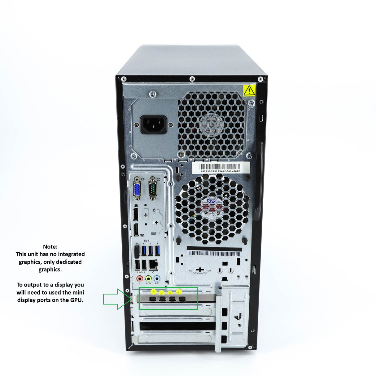 Lenovo ThinkStation P300 PC: Core i7 16GB, 480GB SSD, NVIDIA P1000, Warranty VAT - GreenGreen Store