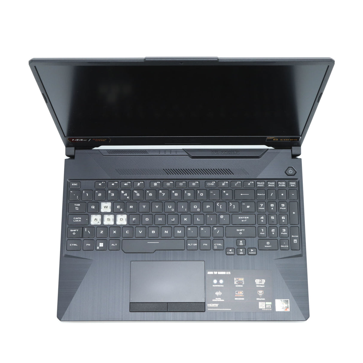 ASUS TUF A15 Gaming Laptop Ryzen 5 4600H 144Hz 16GB RAM 512GB SSD RTX Warranty - GreenGreenStore