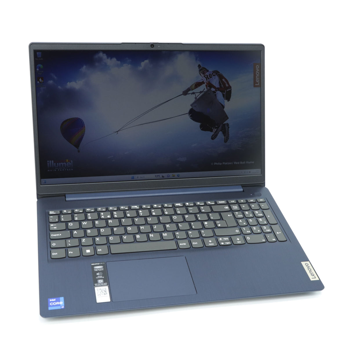 Lenovo IdeaPad 3 Laptop: Core i7-1255U 8GB RAM 512GB SSD 15.6" FHD Blue Warranty - GreenGreenStore