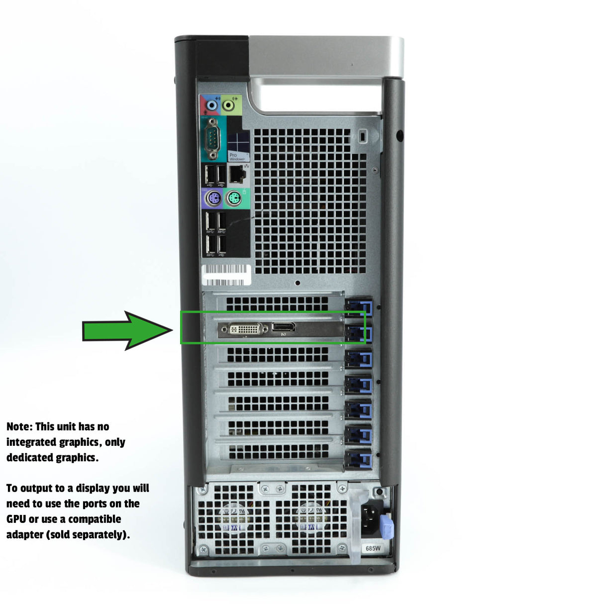 Dell Precision Tower 5810: Intel Xeon NVIDIA K620 16GB RAM 512GB Warranty VAT - GreenGreenStore