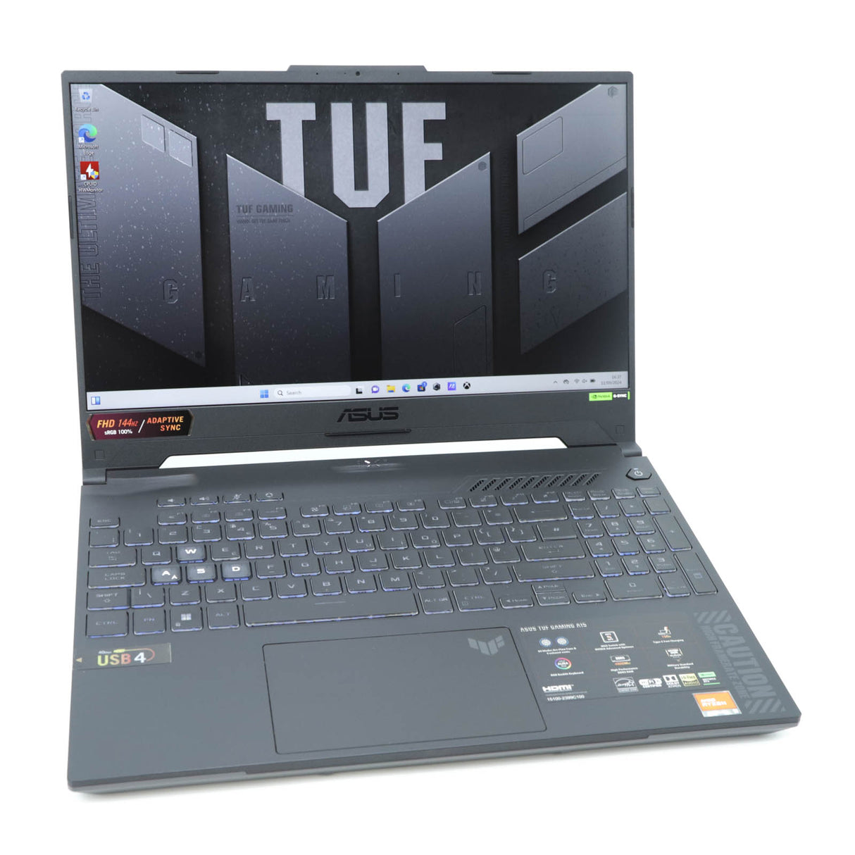 ASUS TUF A15 Gaming Laptop Ryzen 9 7940HS 144Hz RTX 4070 16GB 512GB Warranty VAT - GreenGreenStore