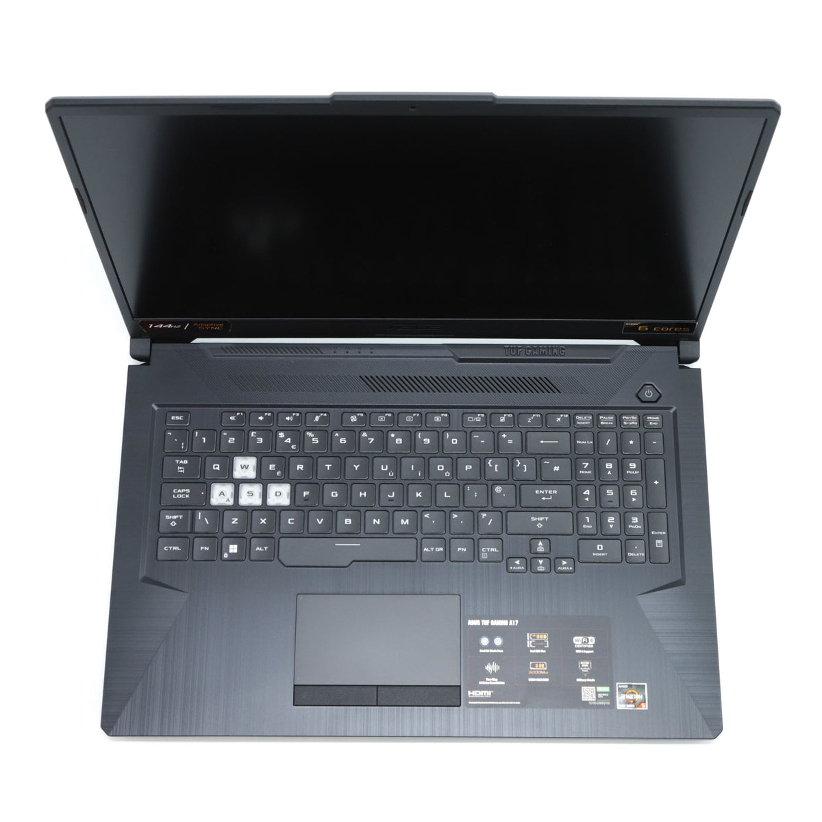 ASUS TUF Gaming A17 Laptop: 144Hz Ryzen 5 4600H 8GB RAM 512GB GTX 1650 Warranty - GreenGreenStore