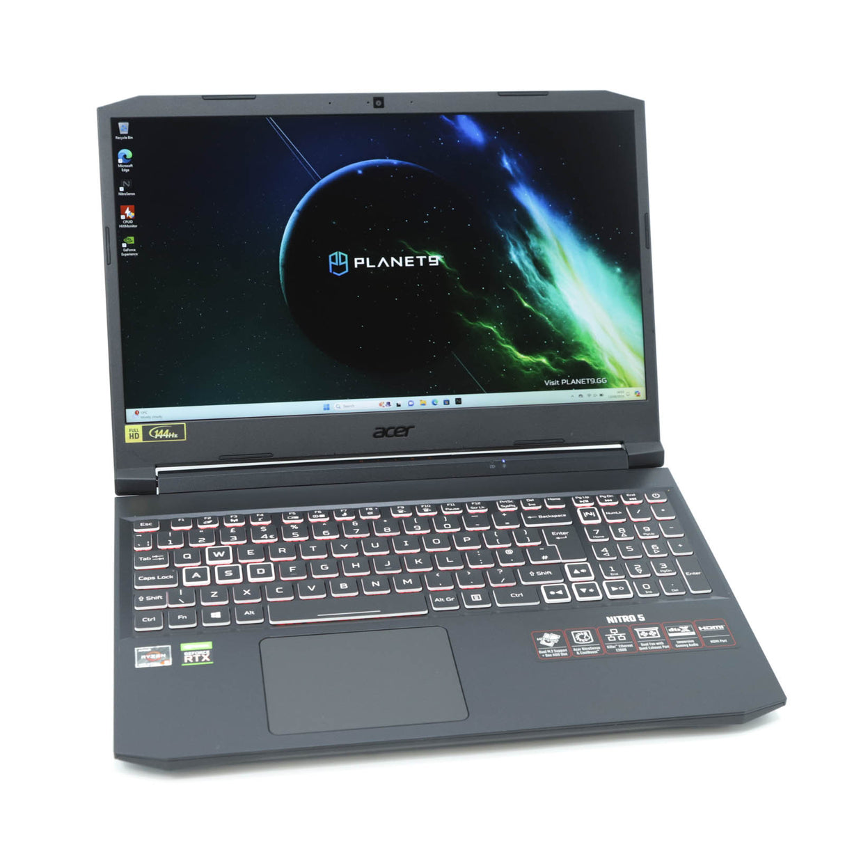 Acer Nitro 5 144Hz Gaming Laptop: AMD Ryzen 5 5600H RTX 3060 16GB 512GB Warranty - GreenGreenStore