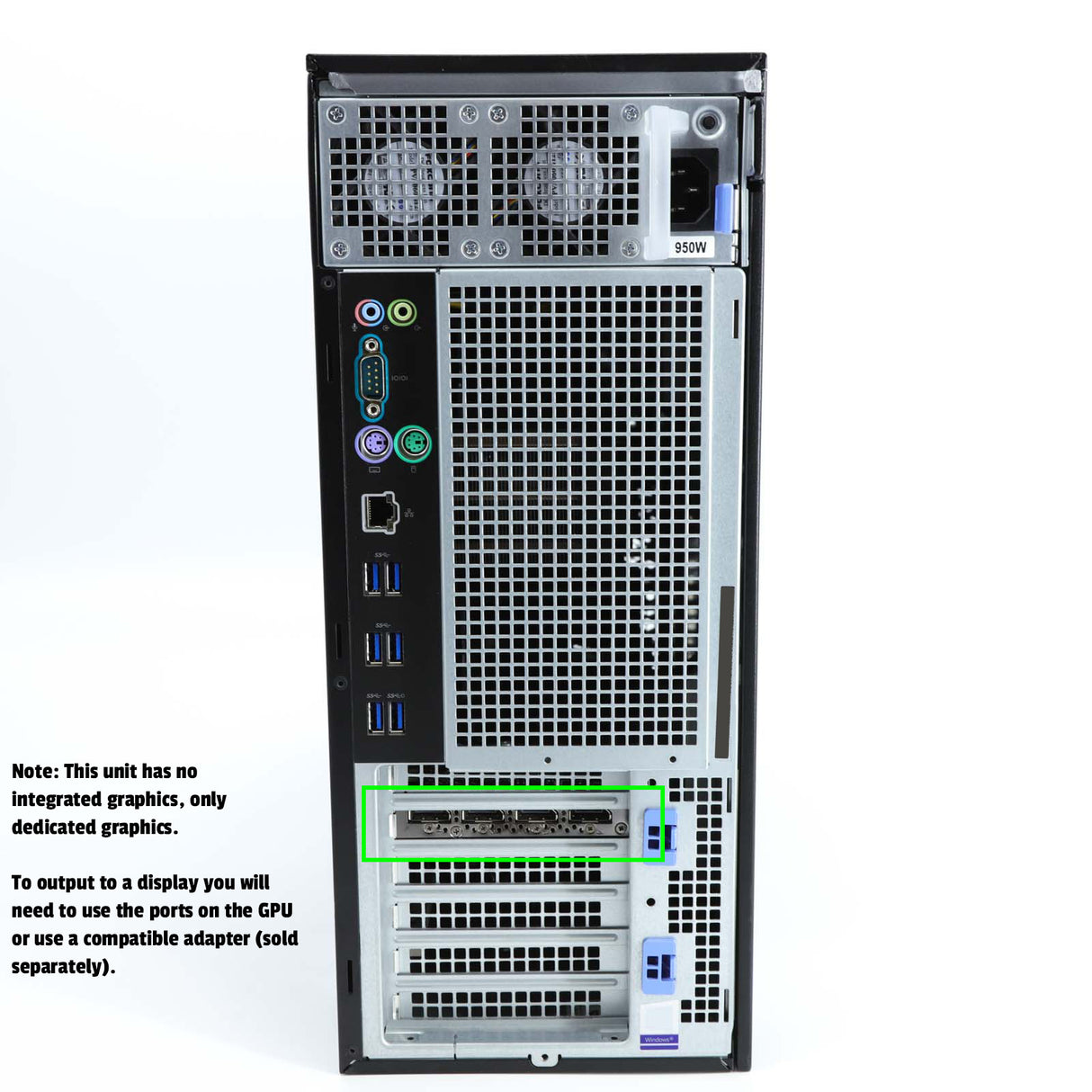 Dell Precision Tower 5820 CAD PC Xeon, NVIDIA P4000, 64GB RAM, 1TB Warranty VAT - GreenGreenStore