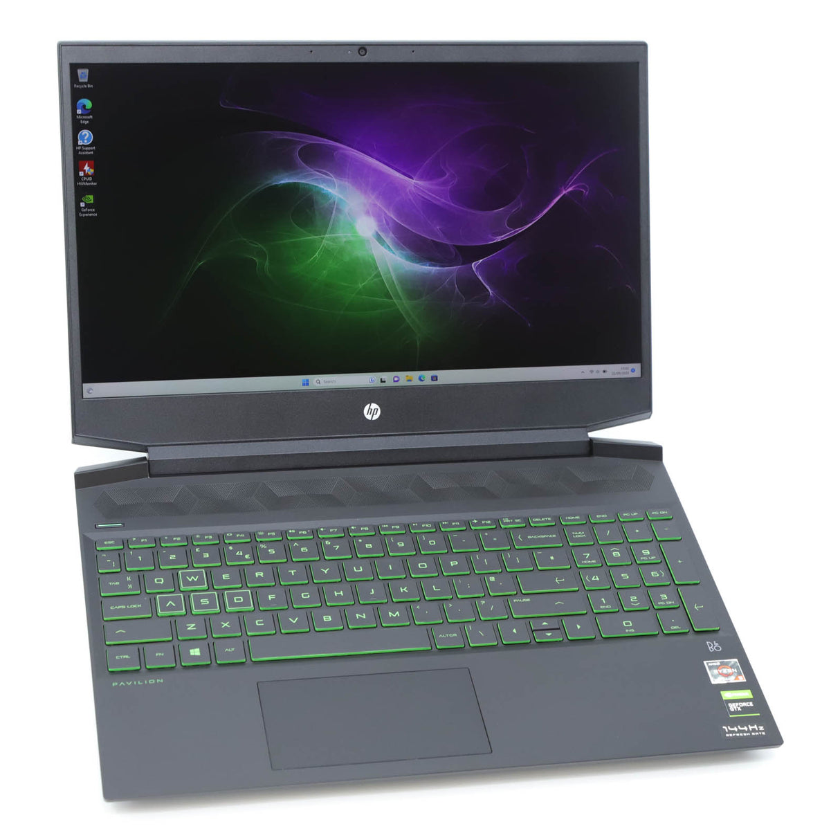 HP Pavilion 15 144Hz Gaming Laptop: Ryzen 5 5600H, GTX 1650, 16GB RAM, Warranty - GreenGreen Store