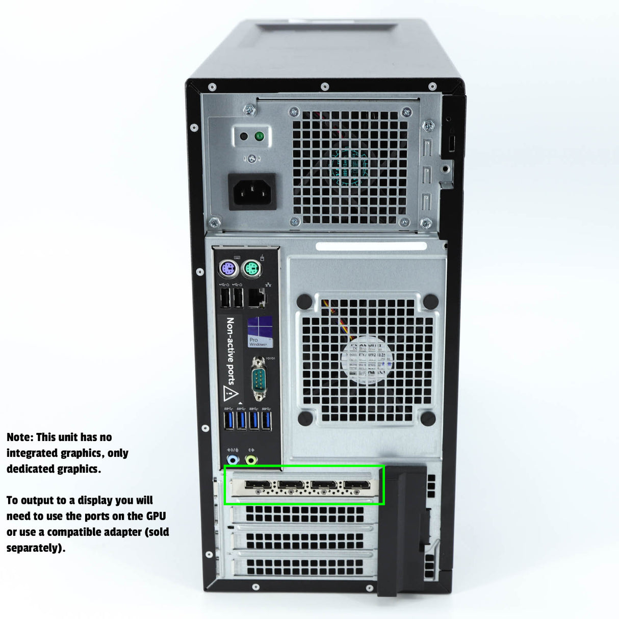 Dell Precision 3620 Desktop: Xeon E3-1240, 16GB, 512GB SSD, NVIDIA, Warranty VAT - GreenGreenStore