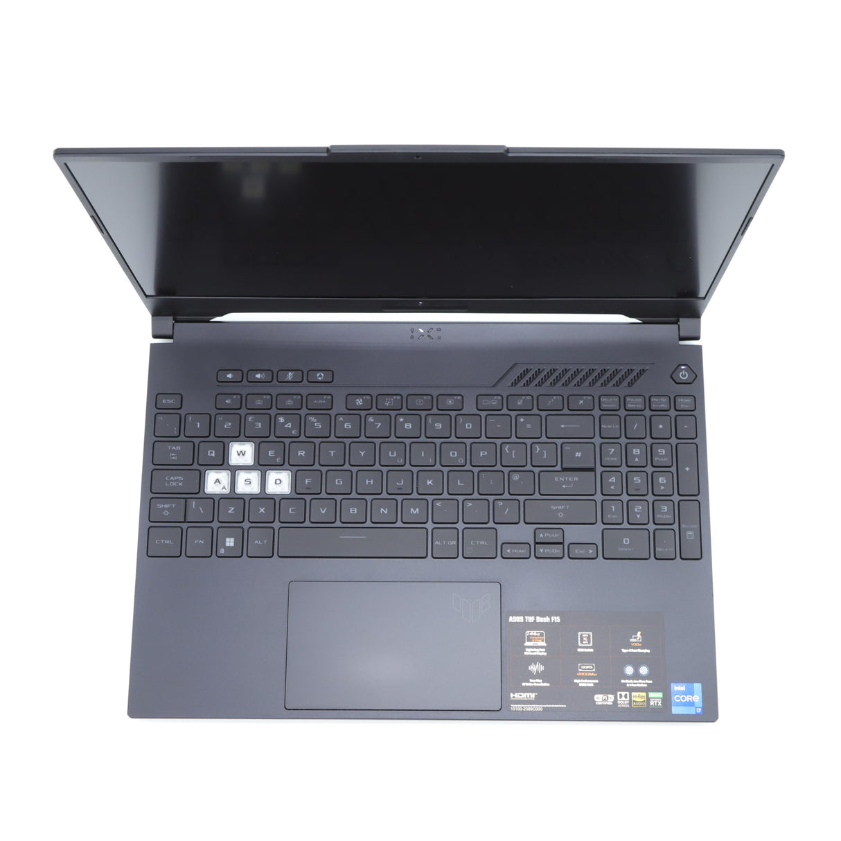 ASUS TUF Gaming F15 Laptop: 12th Gen i7, RTX 3070, 1TB SSD, 16GB 144Hz Warranty - GreenGreenStore