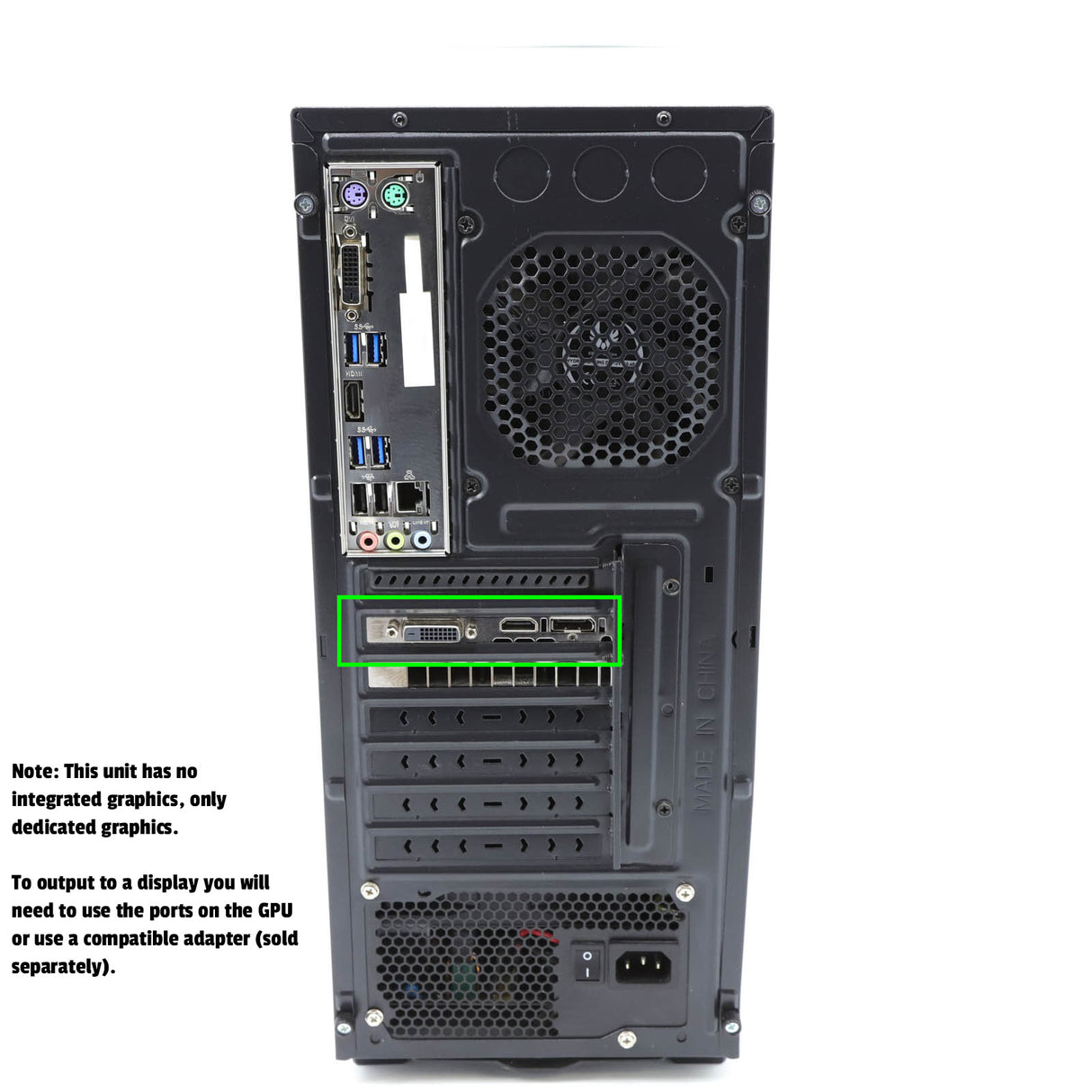 Custom Gaming Desktop PC: i7-7700K, GTX 1050, 16GB RAM, 512GB SSD, Warranty VAT - GreenGreenStore