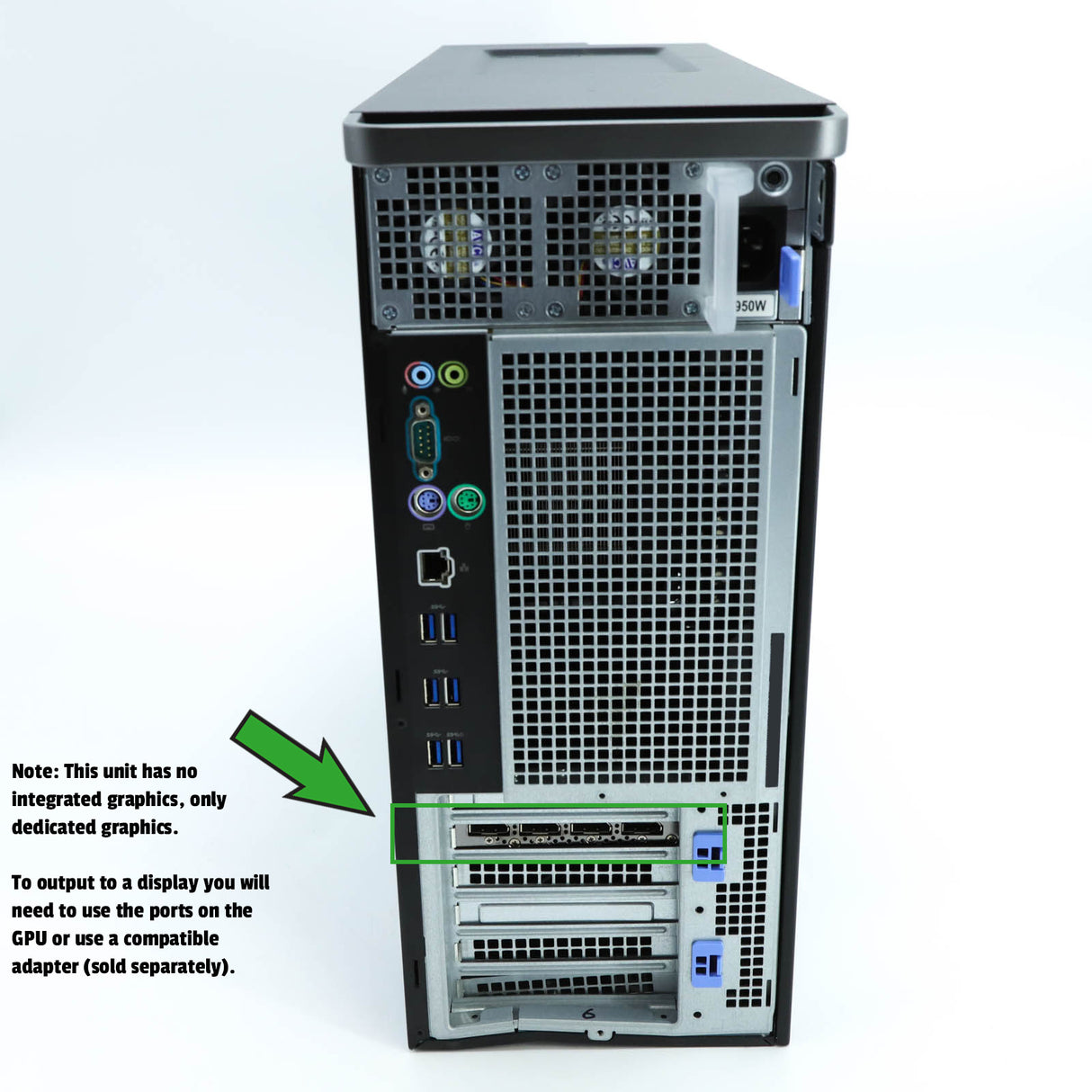 Dell Precision 5820 Tower Desktop: Xeon Quadro P4000 512GB SSD 16GB Warranty VAT - GreenGreenStore