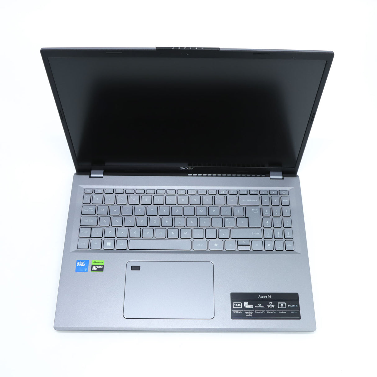 Acer Aspire 16 Laptop: Intel Core 7 150U, 16GB RAM, 1TB SSD, RTX 2050, Warranty - GreenGreenStore