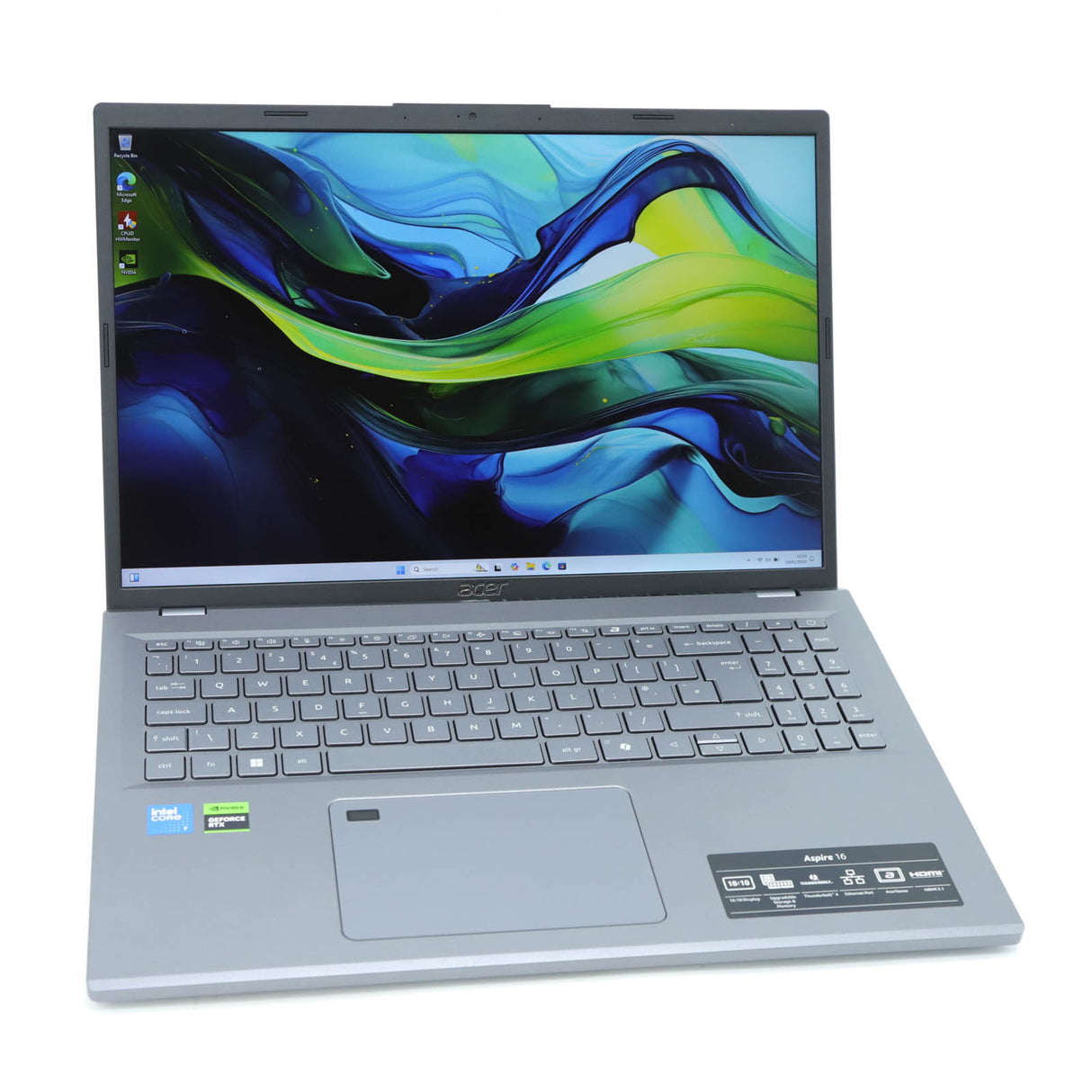 Acer Aspire 16 Laptop: Intel Core 7 150U, 16GB RAM, 1TB SSD, RTX 2050, Warranty - GreenGreenStore