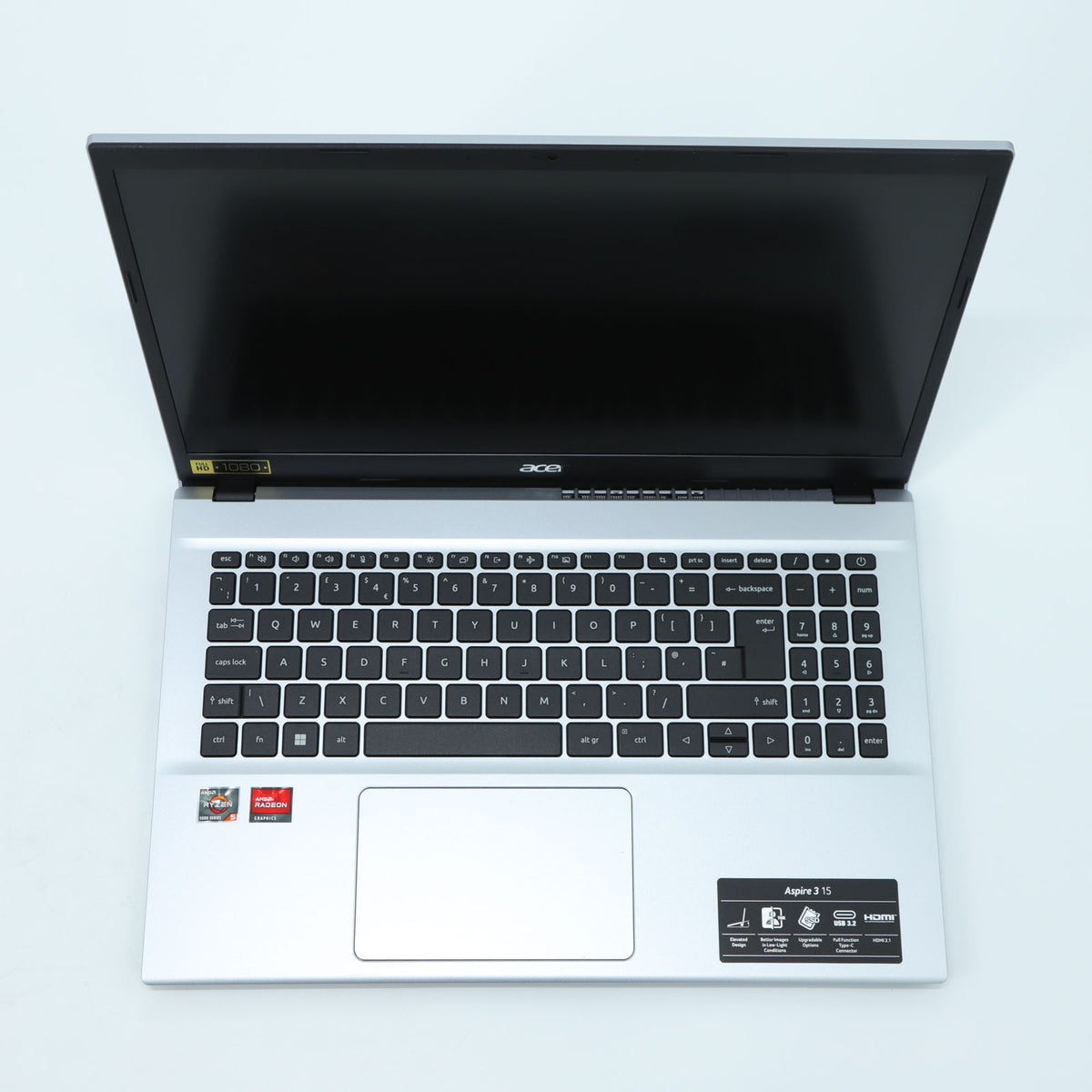 Acer Aspire 3 Laptop: AMD Ryzen 5 5500U, 16GB RAM, 512GB SSD, Warranty VAT - GreenGreenStore