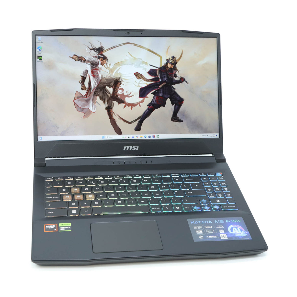 MSI Katana A15 AI Gaming Laptop: Ryzen 7 RTX 4060 16GB RAM 1TB SSD Warranty VAT - GreenGreenStore
