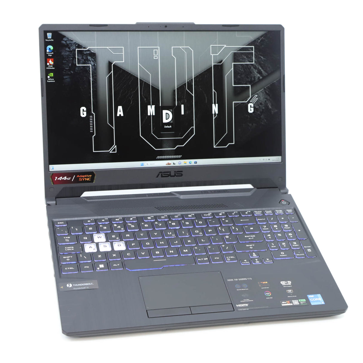 ASUS TUF Gaming F15 144Hz Gaming Laptop: Core i5, RTX 2050, 512GB Warranty, VAT - GreenGreen Store
