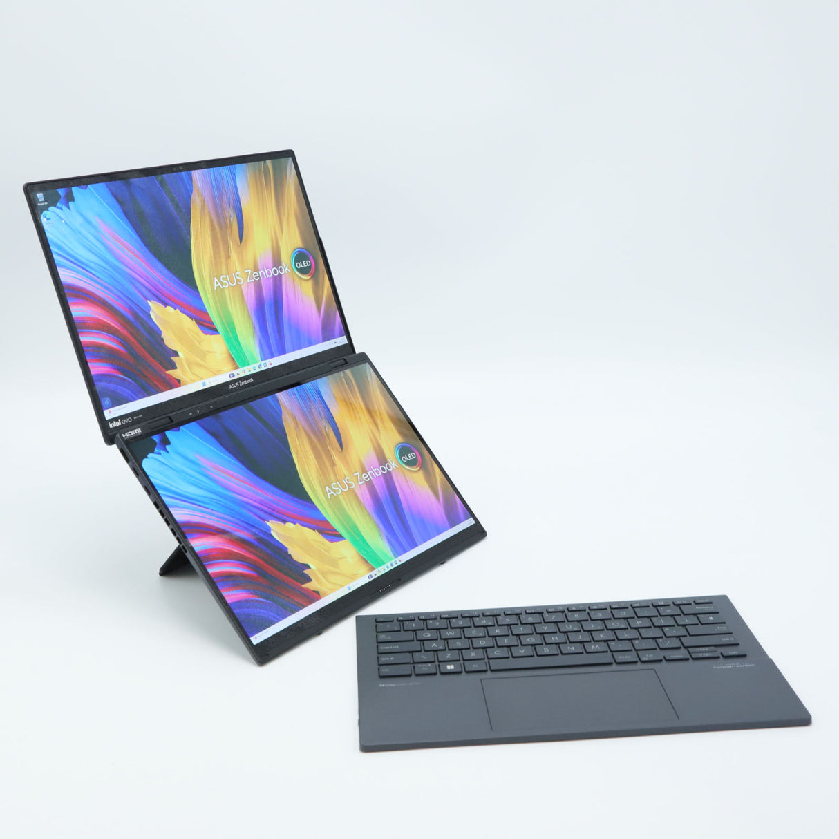 ASUS ZenBook Duo 14 Touch Laptop: Intel Ultra 9, 2TB SSD, 32GB RAM, Warranty VAT - GreenGreenStore