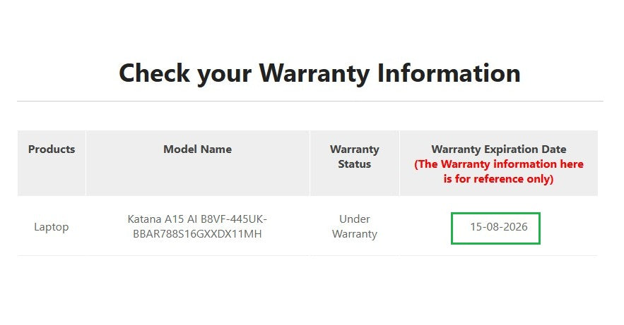 MSI Katana A15 AI Gaming Laptop: Ryzen 7 RTX 4060 16GB RAM 1TB SSD Warranty VAT - GreenGreenStore