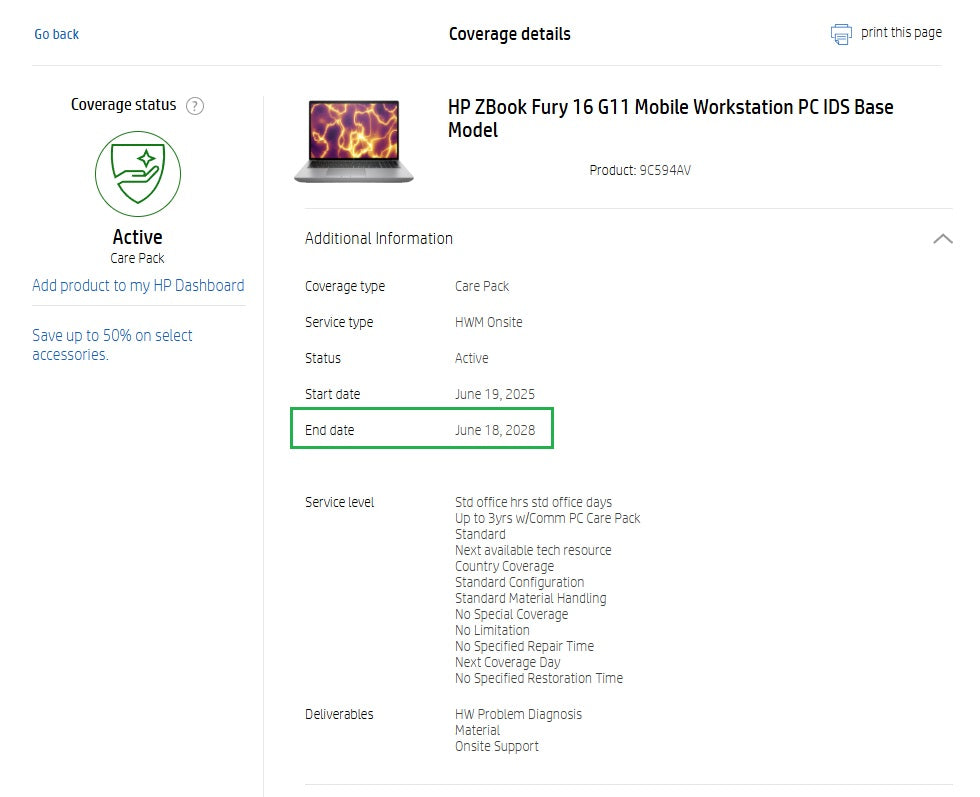 HP ZBook Fury 16 G11 Laptop: Core i9-13950HX 64GB 1TB SSD RTX 2000 Ada Warranty (Reserved) - GreenGreenStore