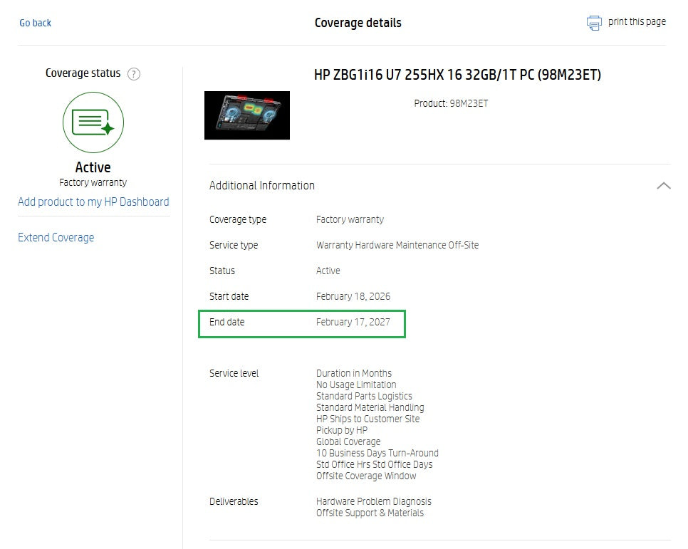 HP ZBook Fury 16 G1i Laptop: Ultra 7 255HX, 32GB, 1TB SSD, RTX Pro 1000 Warranty - GreenGreenStore
