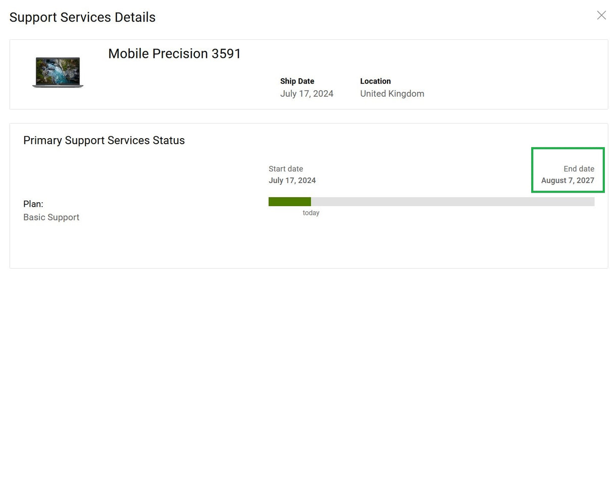 Dell Precision 3591 Laptop Intel Ultra 7 64GB RAM 1TB SSD RTX 1000 Ada Warranty (Reserved) - GreenGreenStore