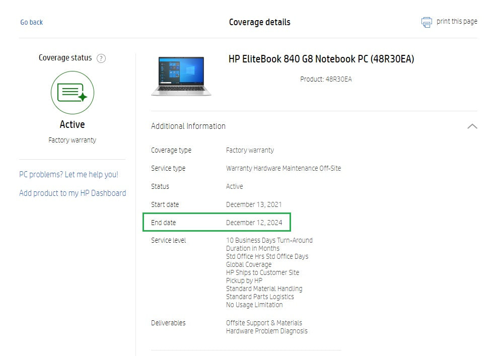 HP EliteBook 840 G8 Laptop: Core i7-1165G7 16GB RAM 256GB SSD Warranty VAT - GreenGreenStore