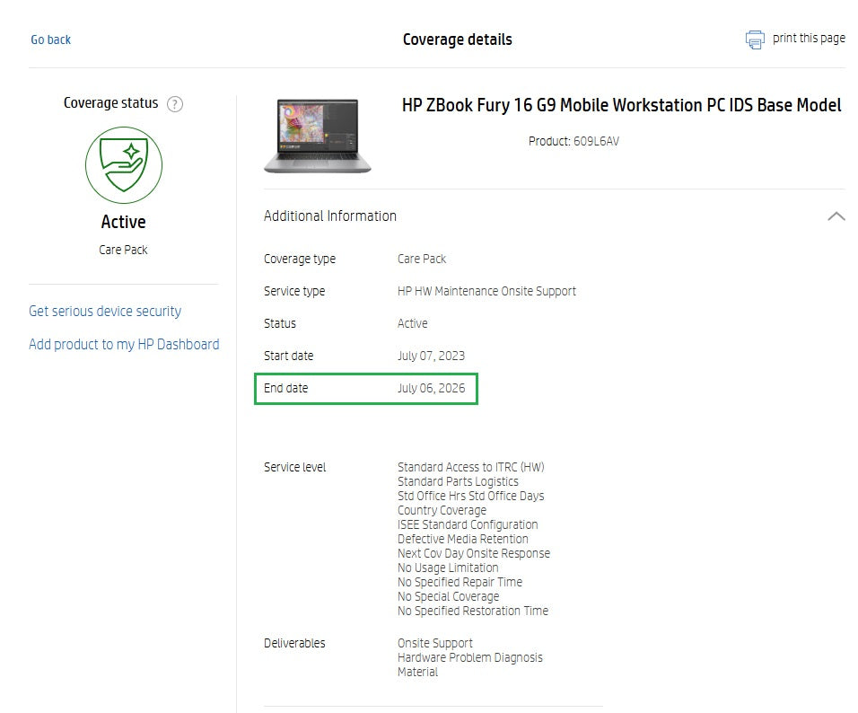 HP ZBook Fury 16 G9 Laptop Core i7-12800HX RTX A1000 64GB RAM 512GB SSD Warranty - GreenGreenStore