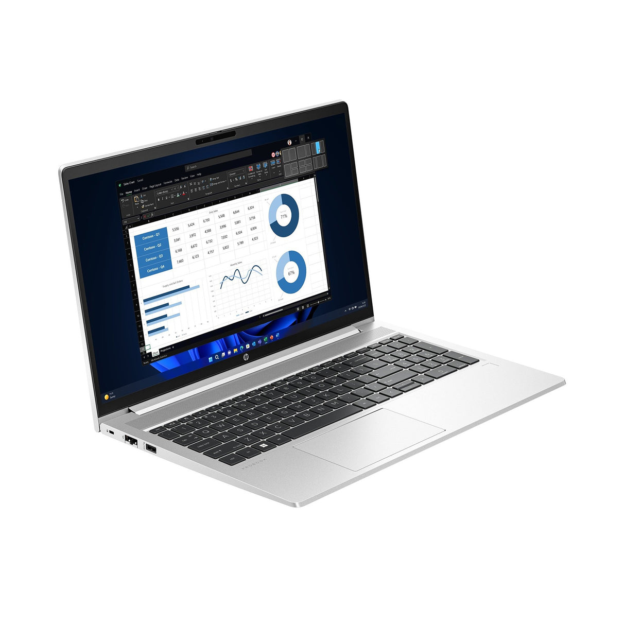 HP ProBook 455 G10 Laptop: AMD Ryzen 7 7730U, 512GB SSD, 16GB RAM, Warranty - GreenGreenStore
