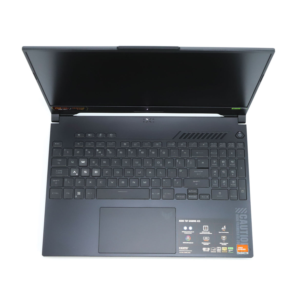 ASUS TUF A15 Gaming Laptop Ryzen 9 7940HS 144Hz 512GB 16GB RTX 4070 Warranty VAT - GreenGreenStore