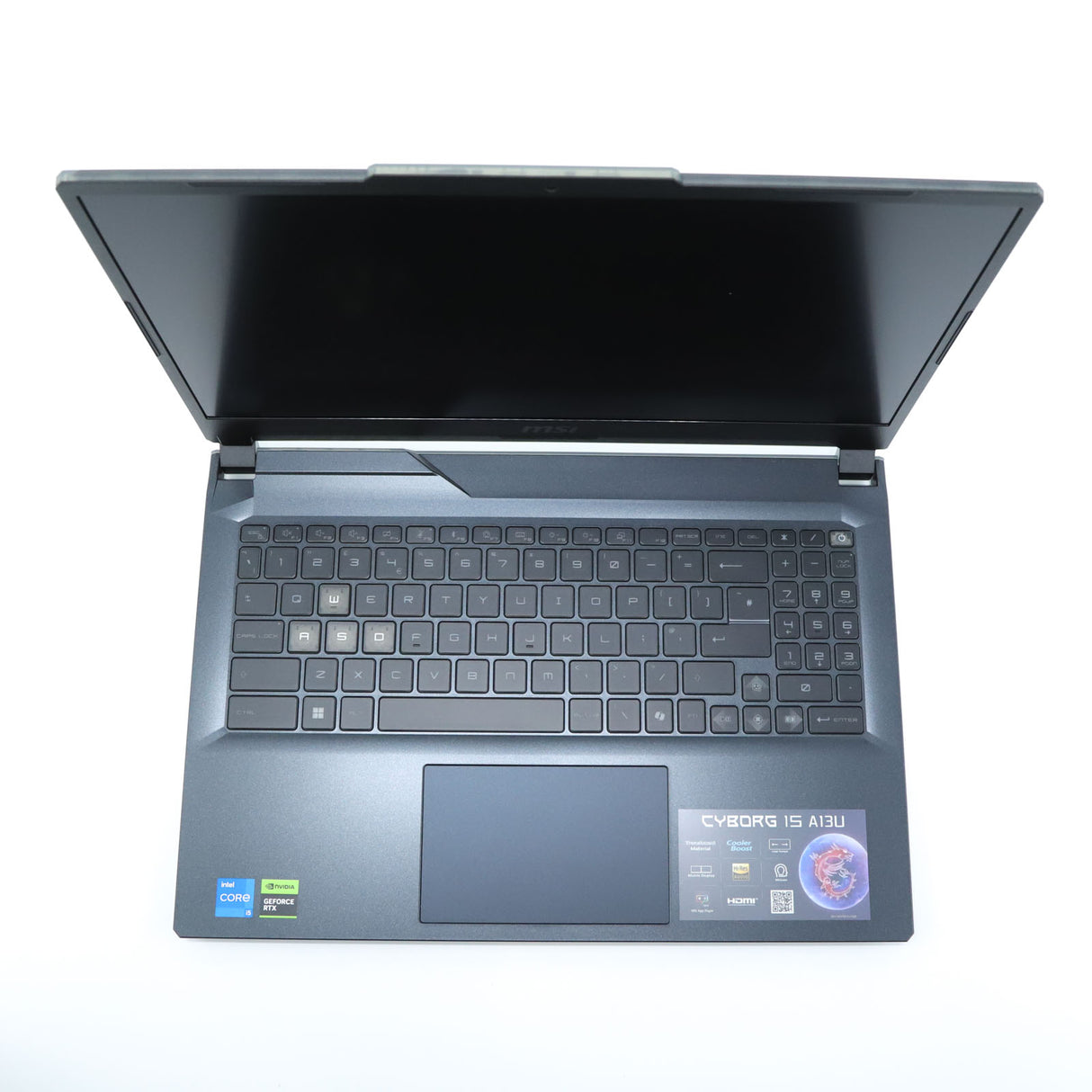 MSI Cyborg 15 A13U Gaming Laptop Core i5-13420H 512GB 16GB RTX 3050 Warranty - GreenGreenStore