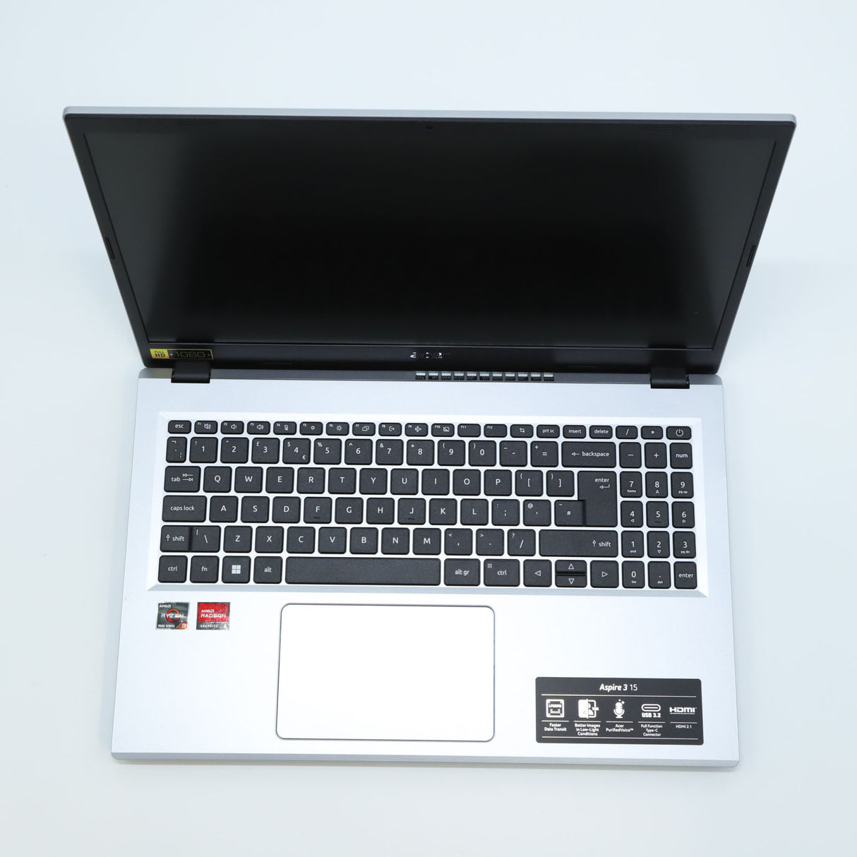 Acer Aspire 3 Laptop: AMD Ryzen 3 7320U, 8GB RAM, 250GB SSD, Warranty VAT - GreenGreenStore