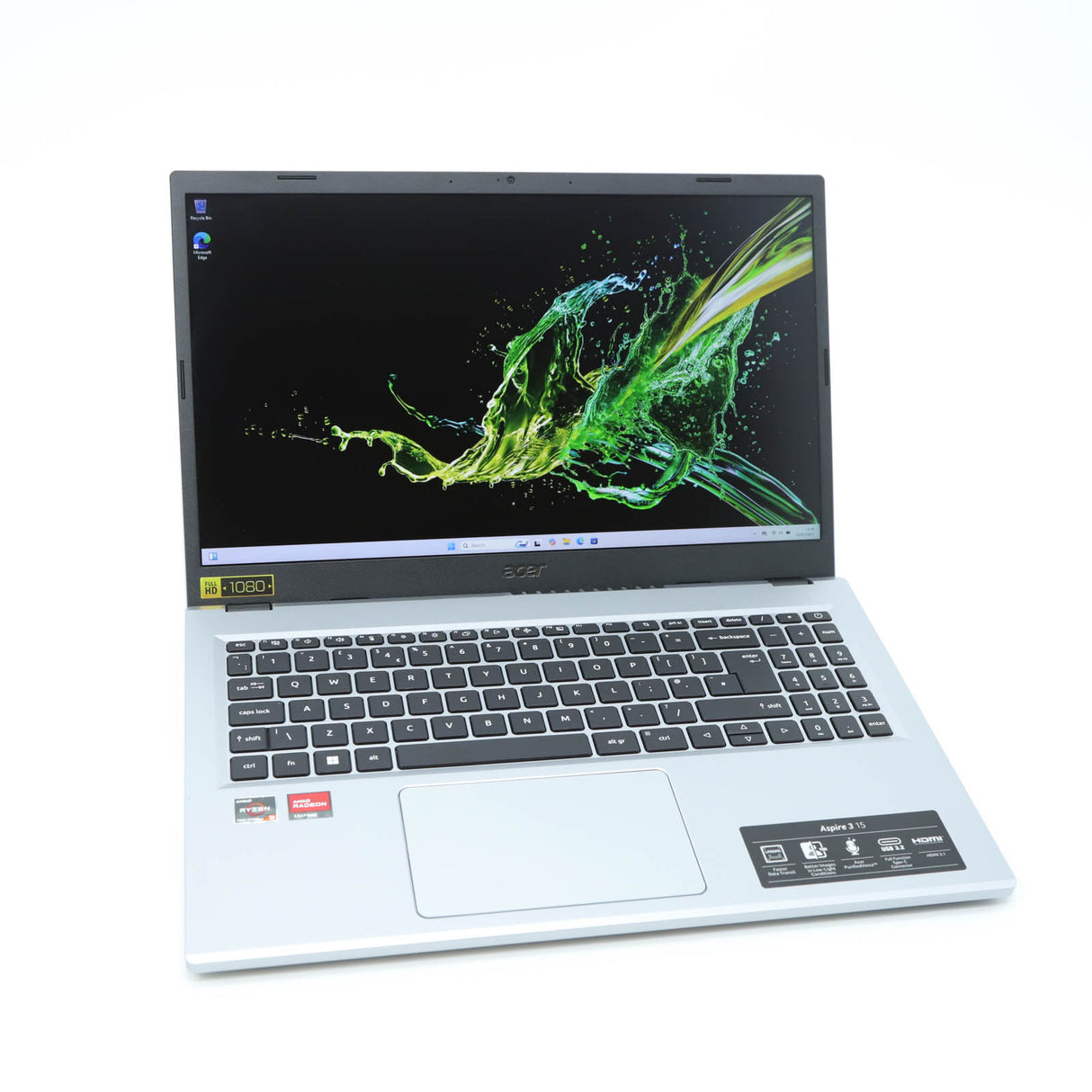 Acer Aspire 3 Laptop: AMD Ryzen 3 7320U, 8GB RAM, 250GB SSD, Warranty VAT - GreenGreenStore