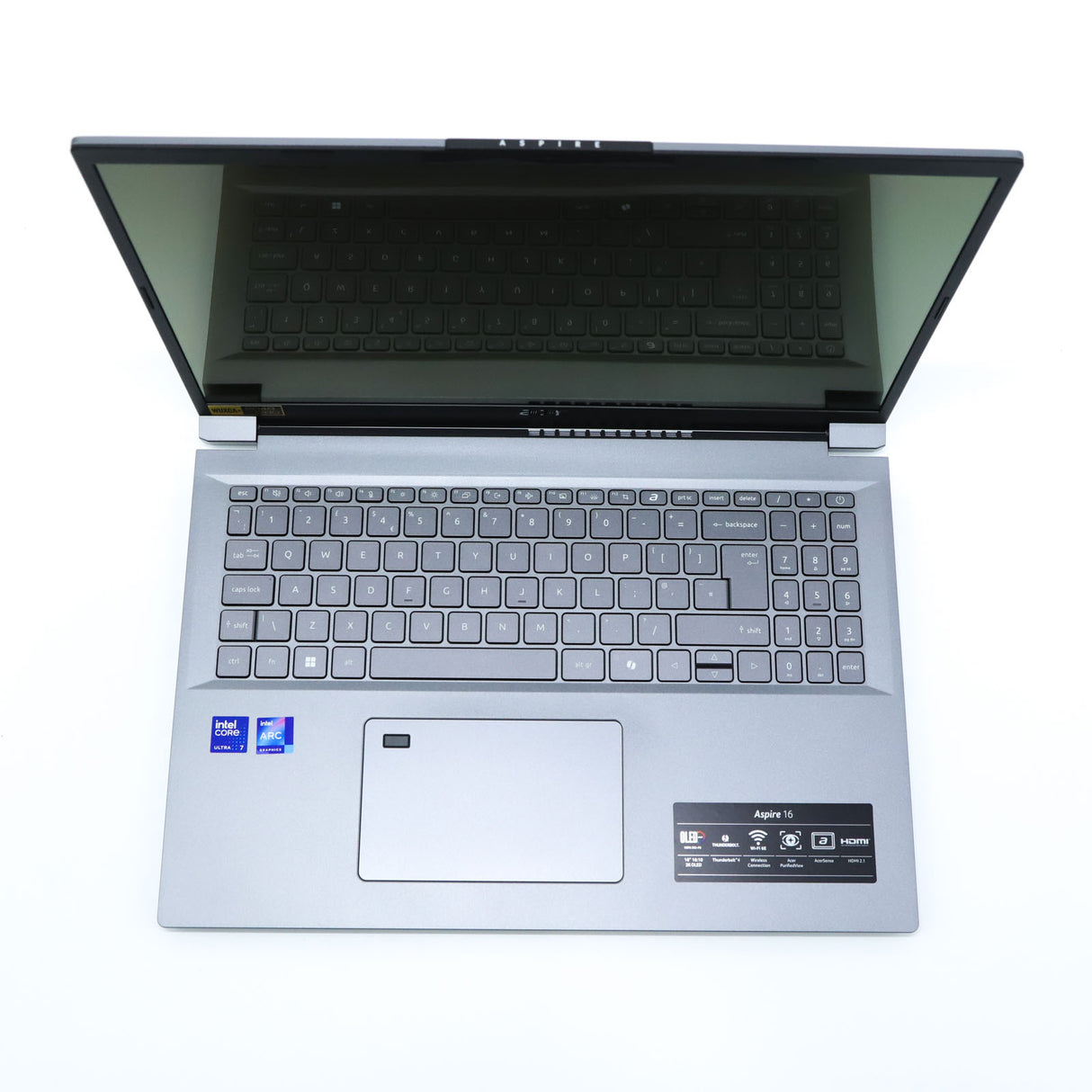 Acer Aspire 16 Laptop: Intel Ultra 7 155H, 16GB RAM, 1TB SSD, Warranty VAT