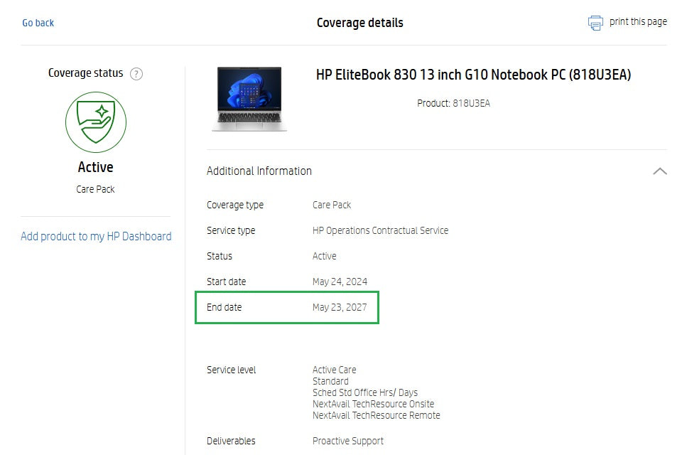 HP EliteBook 830 G10 Laptop: Core i7-1355U 16GB RAM 512GB SSD Warranty - GreenGreenStore