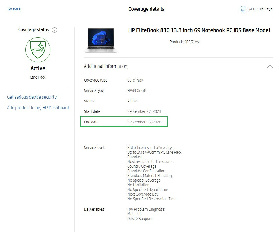 HP EliteBook 830 G9 Laptop: Core i5-1245U 16GB RAM 512GB SSD Warranty VAT - GreenGreenStore