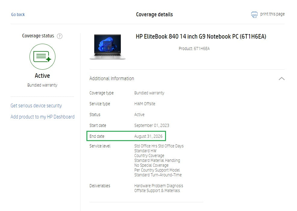 HP EliteBook 840 G9 Laptop: Core i7-1255U 16GB RAM 512GB SSD Warranty - GreenGreenStore