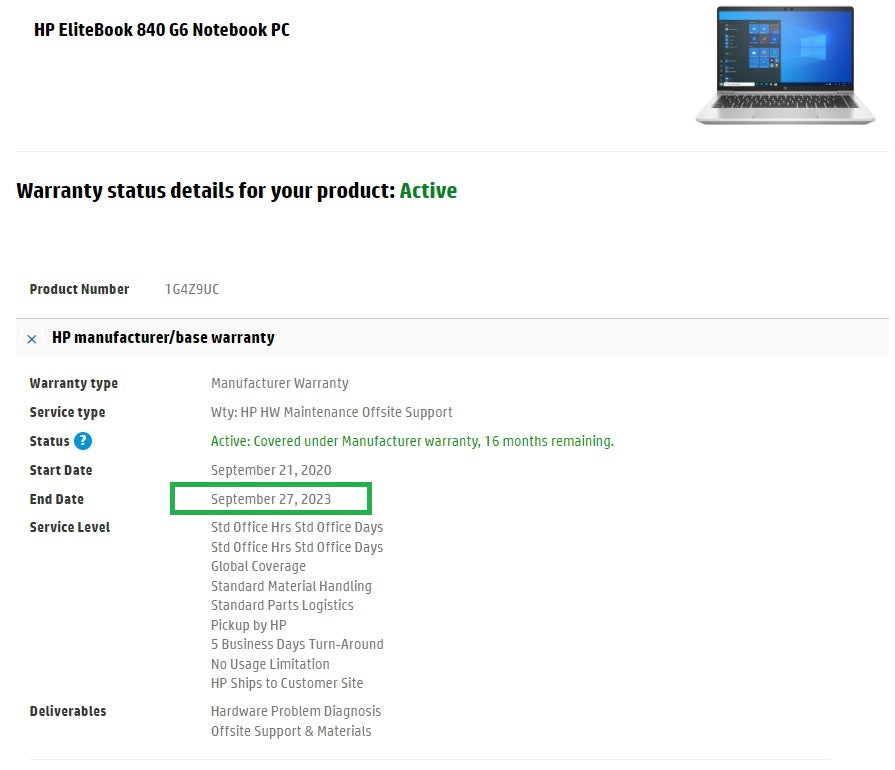HP EliteBook 840 G6 14" Laptop: 8th Gen Core i5 16 GB RAM 256GB SSD Warranty - GreenGreen Store