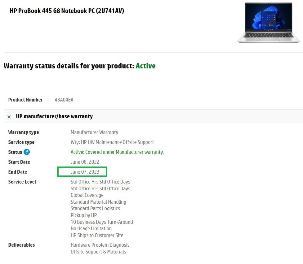 HP ProBook 445 G8 14" Laptop: AMD Ryzen 5 5600U, 16GB RAM, 256GB SSD, Warranty - GreenGreen Store