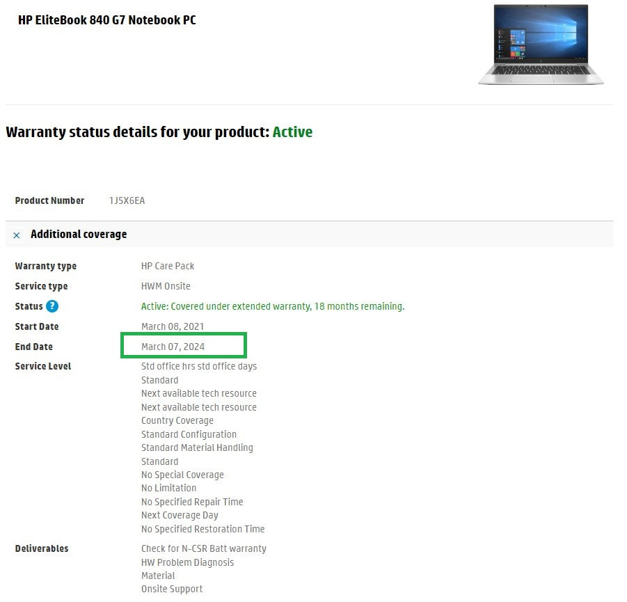 HP EliteBook 840 G7 SureView Laptop: Core i7 10th Gen 16GB 512GB LTE Warranty - GreenGreen Store