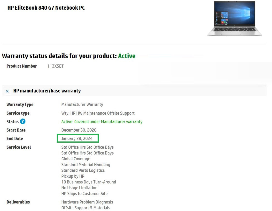 HP EliteBook 840 G7 14" Laptop: 16GB RAM, 10th Gen Core i5, 256GB, FHD, Warranty - GreenGreenStoreUK