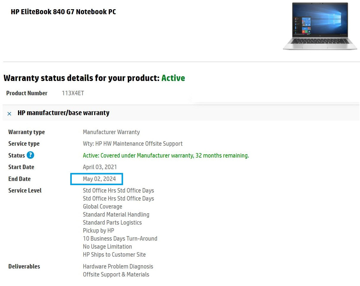 HP EliteBook 840 G7 14" Laptop: 10th Gen Core i5, 16GB RAM, 256GB, Warranty - GreenGreenStoreUK