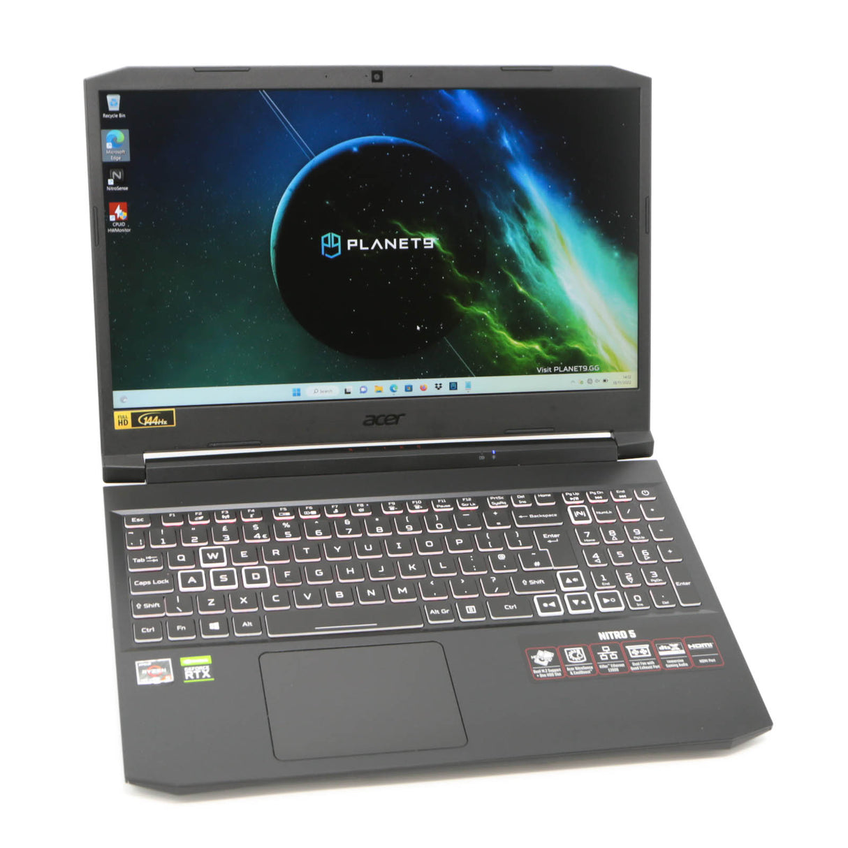 Acer Nitro 5 144Hz Gaming Laptop: RTX 3060, Ryzen 5-5600H 512GB, 16GB, Warranty - GreenGreen Store