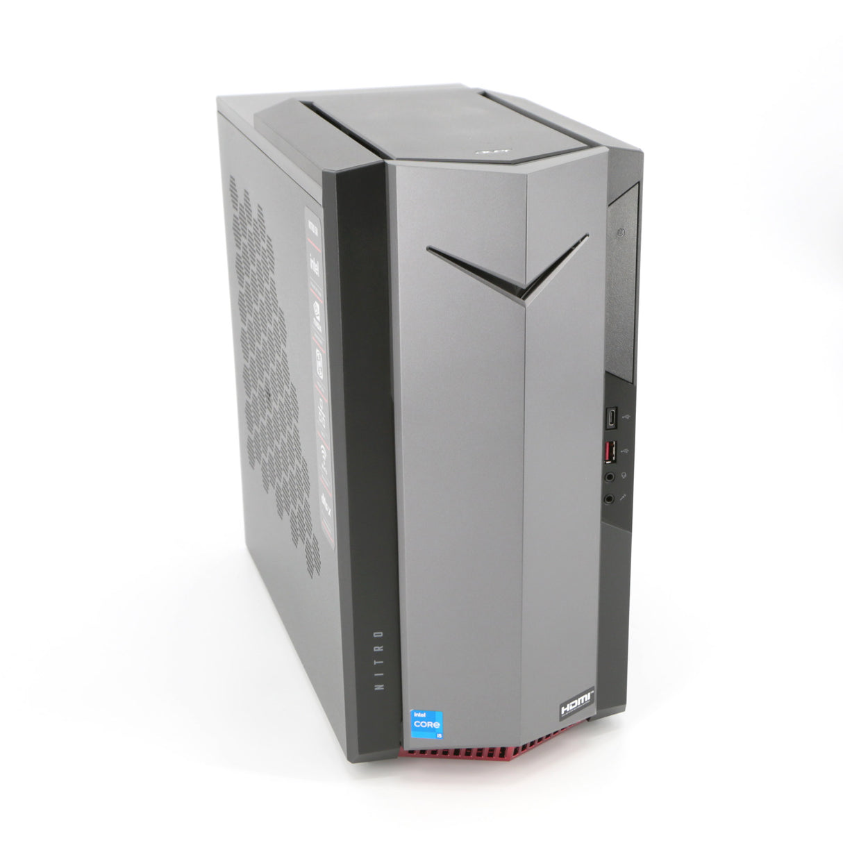 Acer Nitro N50 Gaming PC: NVIDIA GTX 1650, 12th Gen Core i5, 256GB+1TB Warranty - GreenGreen Store