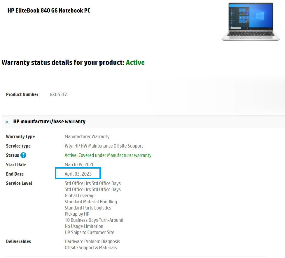 HP EliteBook 840 G6 14" Laptop: 512GB SSD, 16GB RAM, 8th Gen Core i5, Warranty - GreenGreenStoreUK